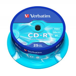 CD-R Protección extra - Paquete de 25 husillos