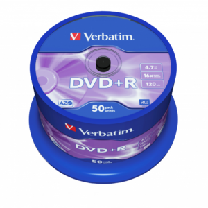 DVD+R Plata mate - Paquete de 25