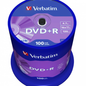 DVD+R Plata mate - Paquete de 100
