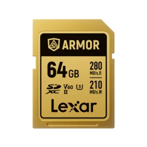Tarjeta Lexar® ARMOR GOLD SDXC™ UHS-II