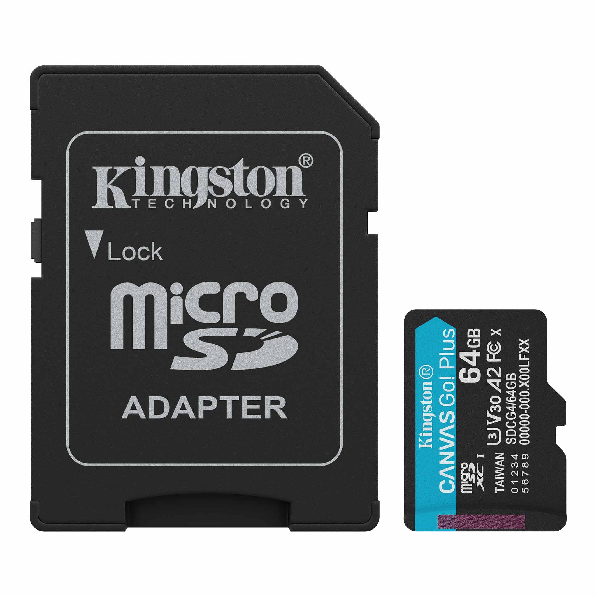 Tarjeta de memoria microSD Canvas Go! Plus - Para juegos para móviles, drones, cámaras deportivas y dispositivos Android™