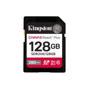 Tarjeta de memoria Canvas React Plus V60 SD - para cámaras UHS-II profesionales en 4K